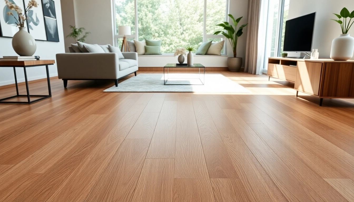 Showcasing stunning lvt flooring in an elegant home setting with modern decor.