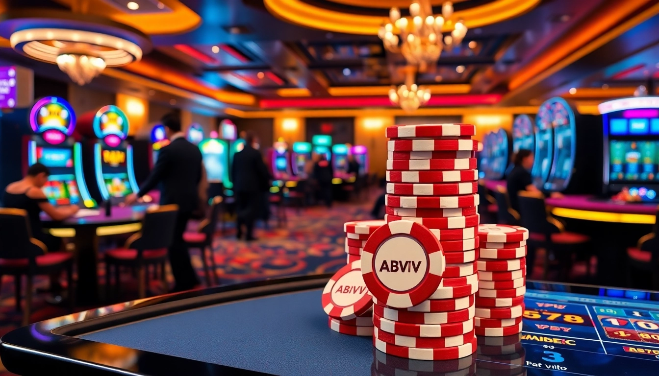 ABCVIP offers an exhilarating casino atmosphere with thrilling poker games and luxurious environments.