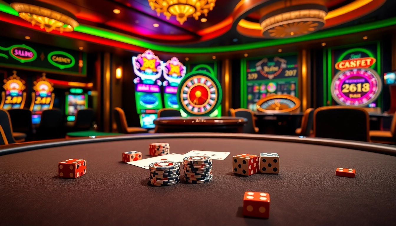 Experience excitement at the 8kbet.com casino with vibrant games and high-stakes tables.
