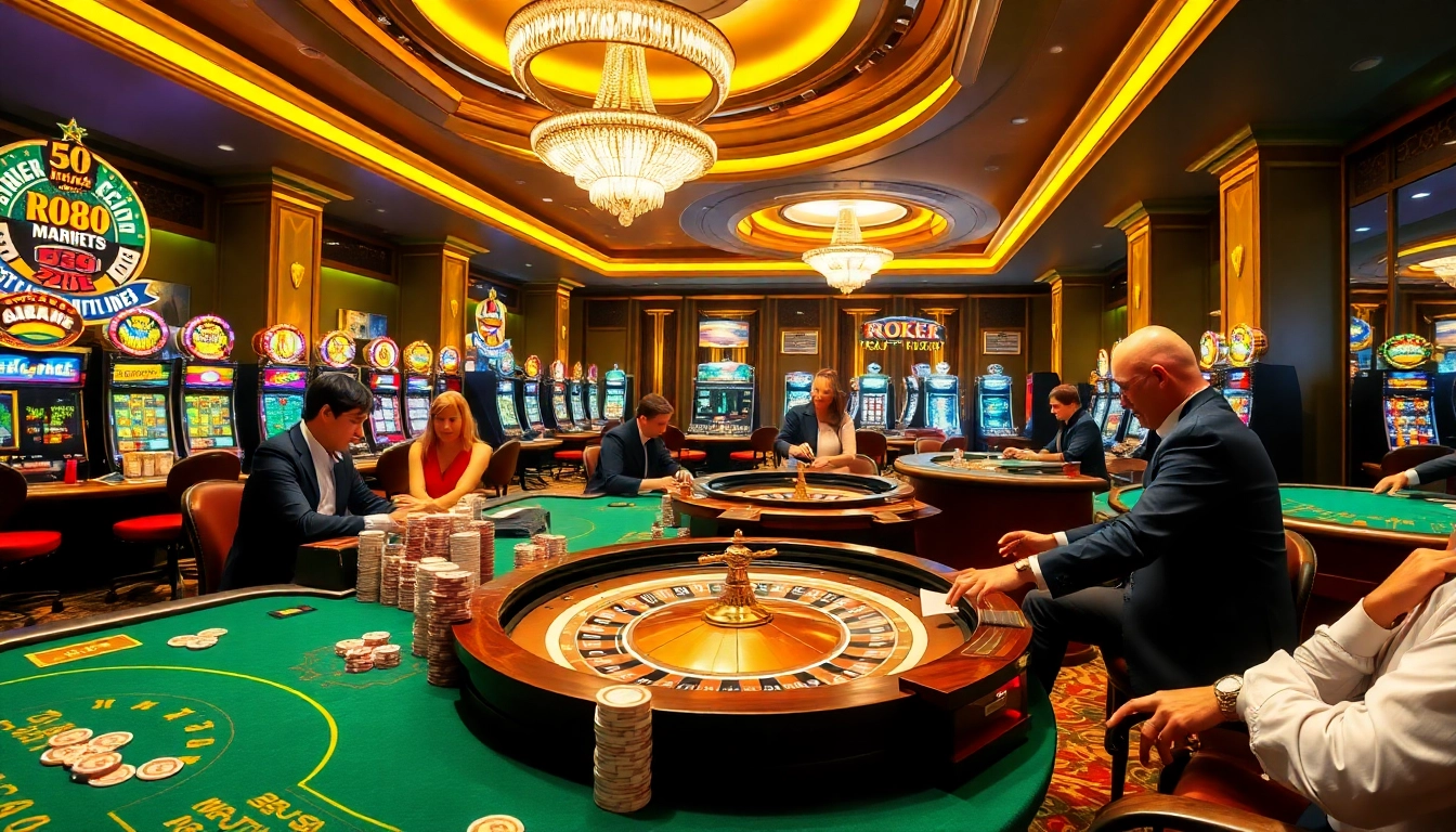Experience the excitement of gambling with RR88 apk at vibrant casino tables.