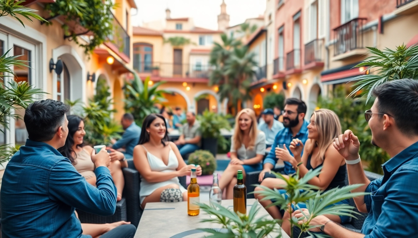 Join the vibrant community at Weedmaps Lloret de Mar's cannabis social club, featuring cozy spaces.